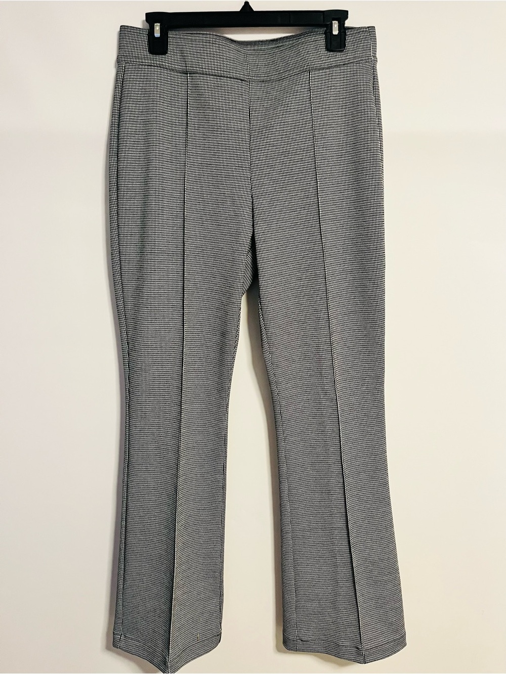 LOFT WOMENS DRESS PANTS SLACKS BLACK AND WHITE SIZE MEDIUM